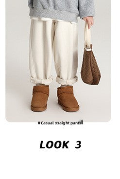 Pudding Haru Bear Plush Doll Children's Sweatshirt 2024 Autumn Winter New Fleece Thickened Girls' Cartoon Sweatshirt